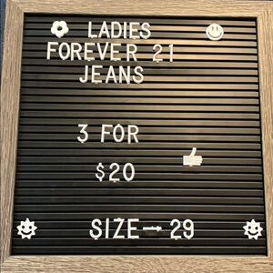 3 FOR $20
